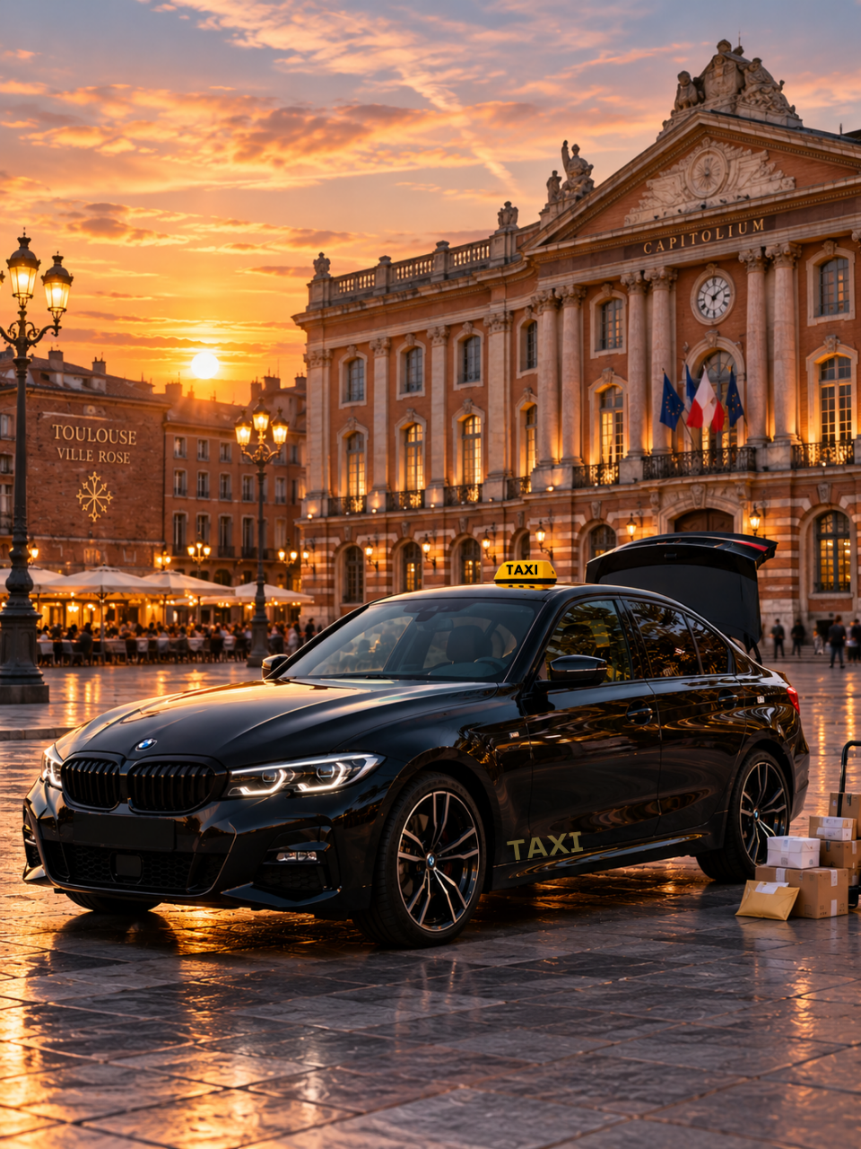 Taxi colis pour documents et petits colis à Toulouse